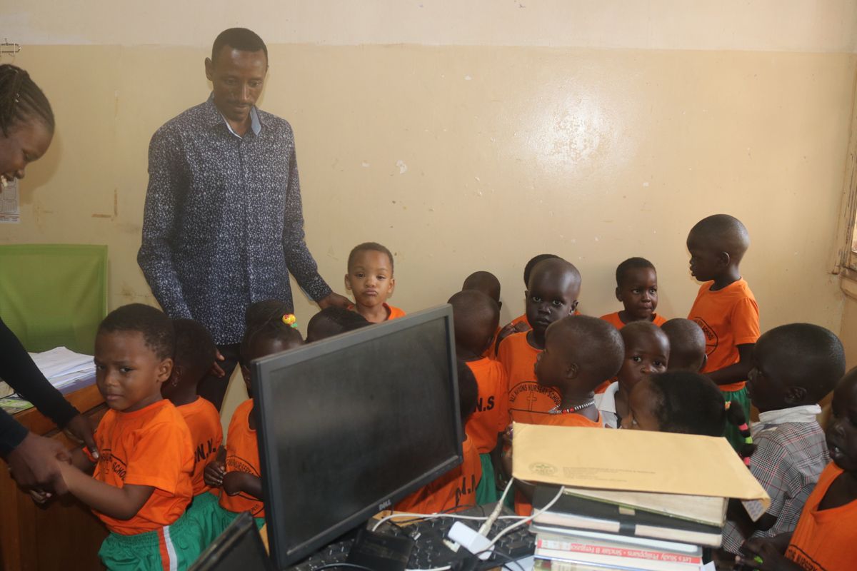 All Nations Nursery School Visits ANTS for an Educational Campus Tour