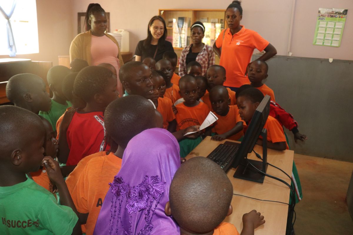 All Nations Nursery School Visits ANTS for an Educational Campus Tour