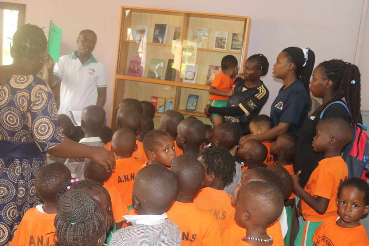All Nations Nursery School Visits ANTS for an Educational Campus Tour